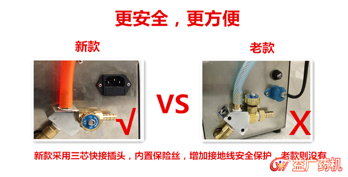 RF-1安瓿熔封機(jī)新老款對(duì)比